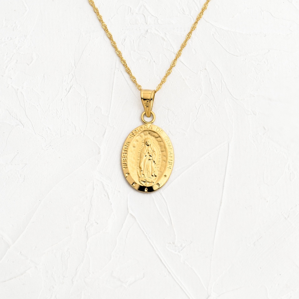 DIJE VIRGEN NUESTRA SEÑORA DE GUADALUPE PLANO