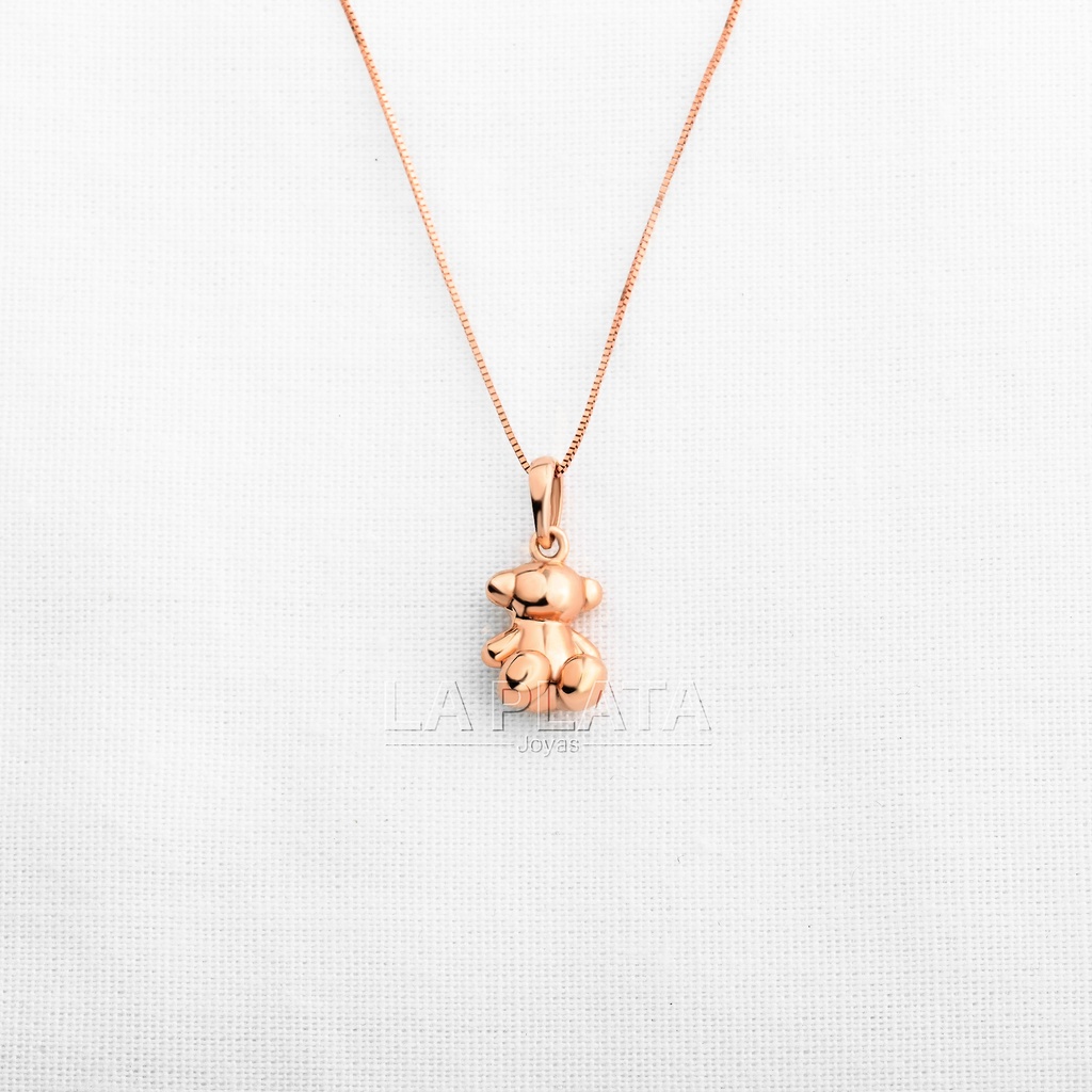 DIJE OSITO PEQUEÑO ORO ROSA