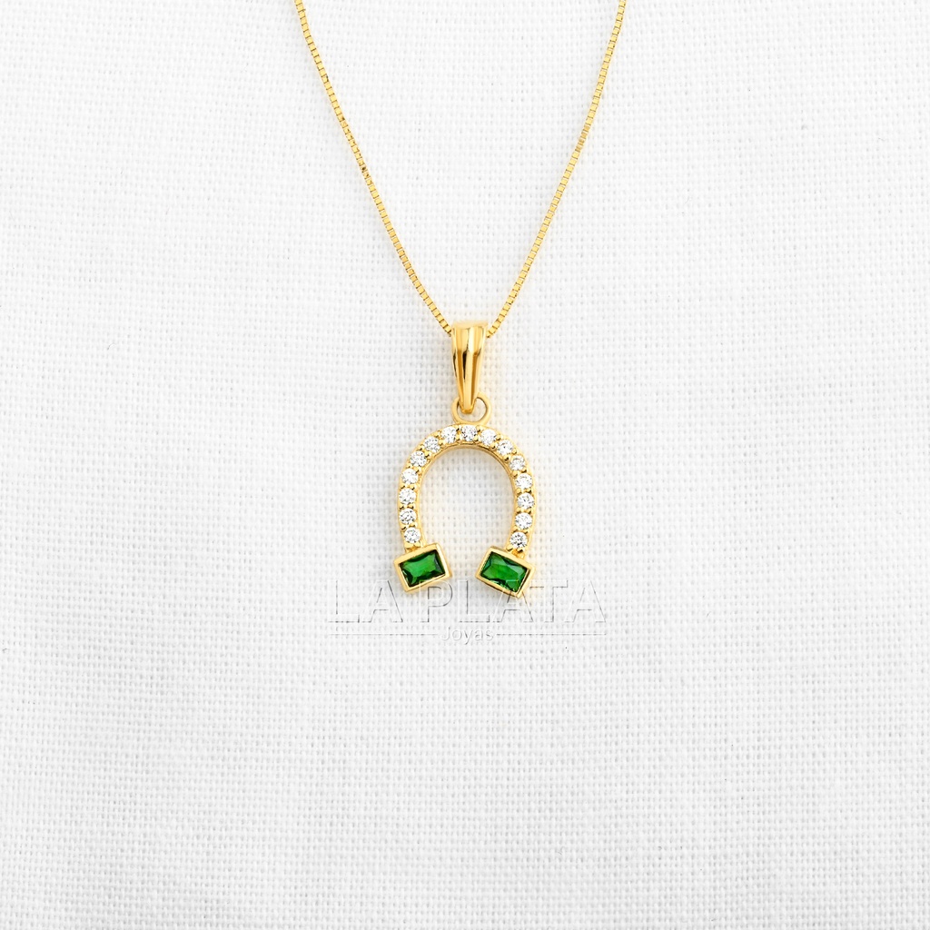 DIJE HERRADURA CIRCONADA