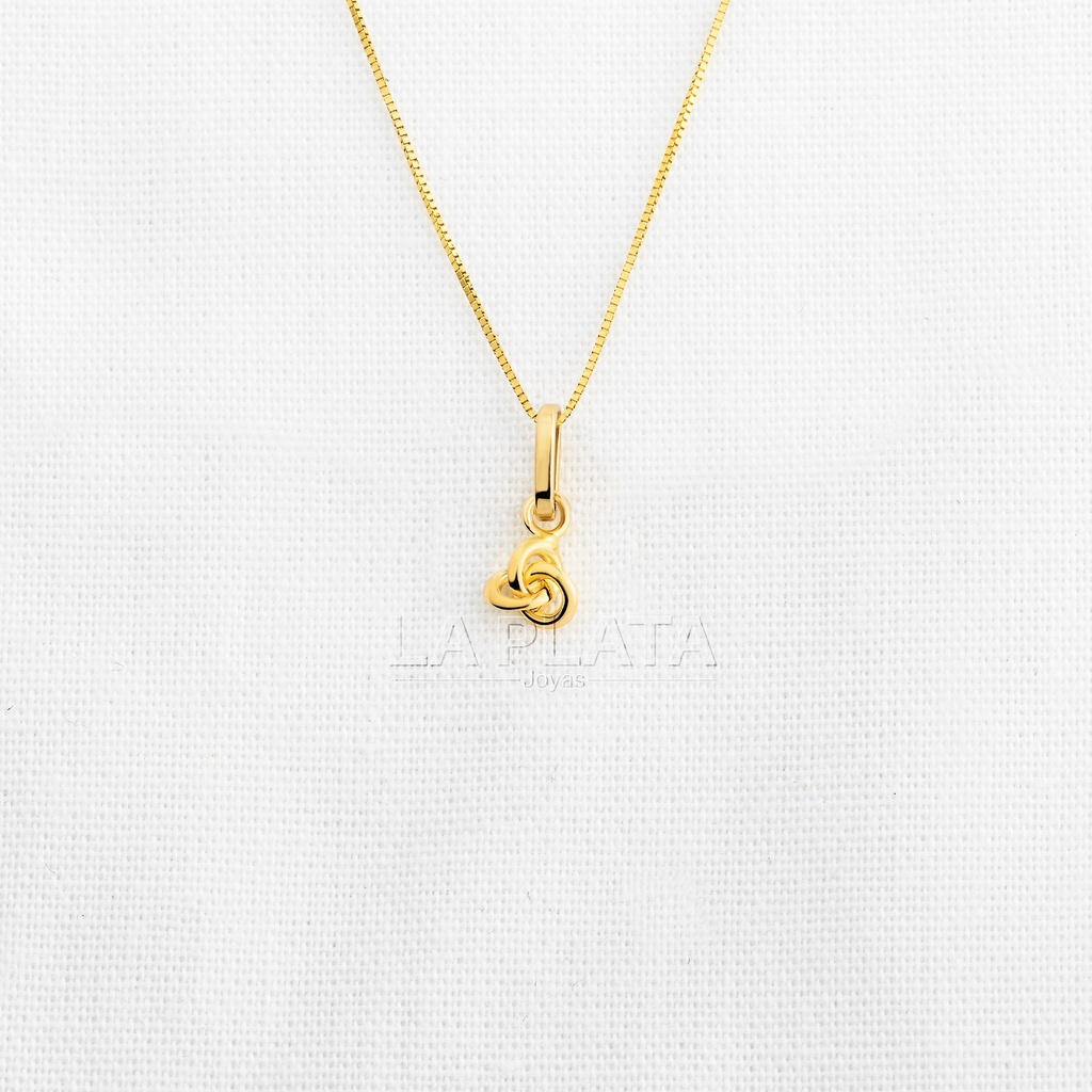 DIJE NUDOS ORO AMARILLO