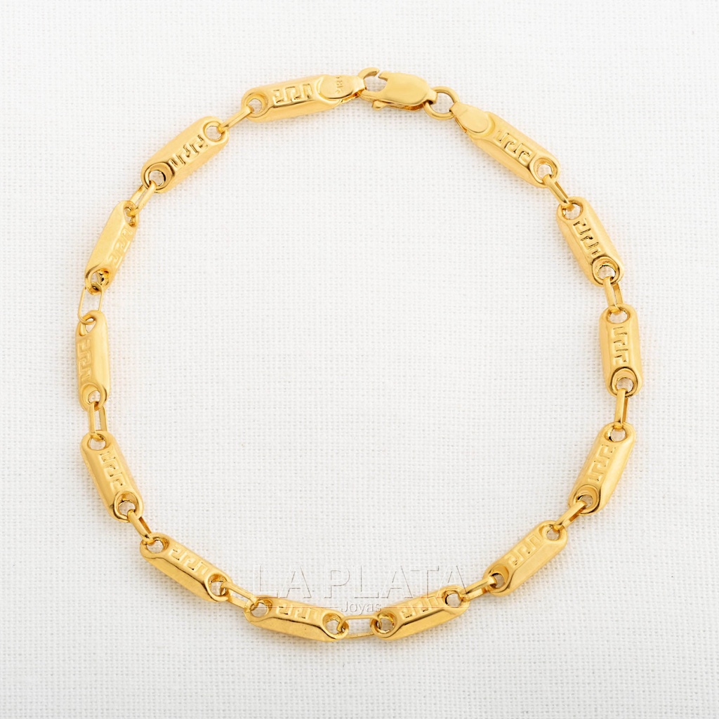 PULSERA NACIONAL ESLABON GR