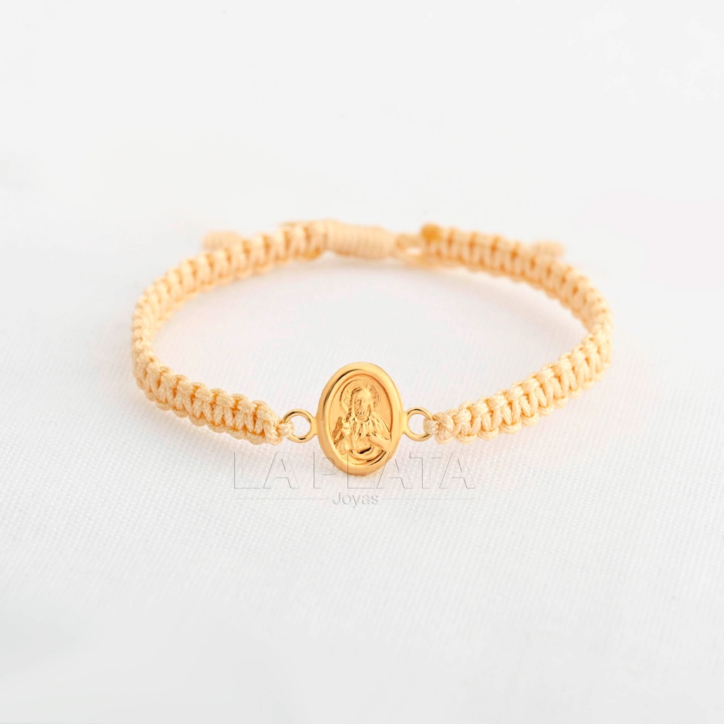 PULSERA SAGRADO CORAZON DOBLE FAZ