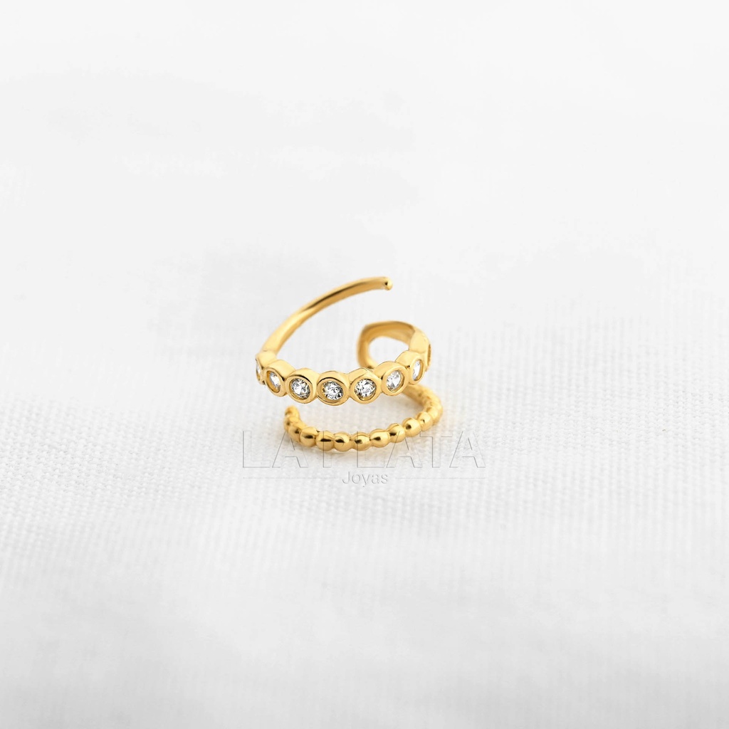 EAR CUFF GOLD LOVER