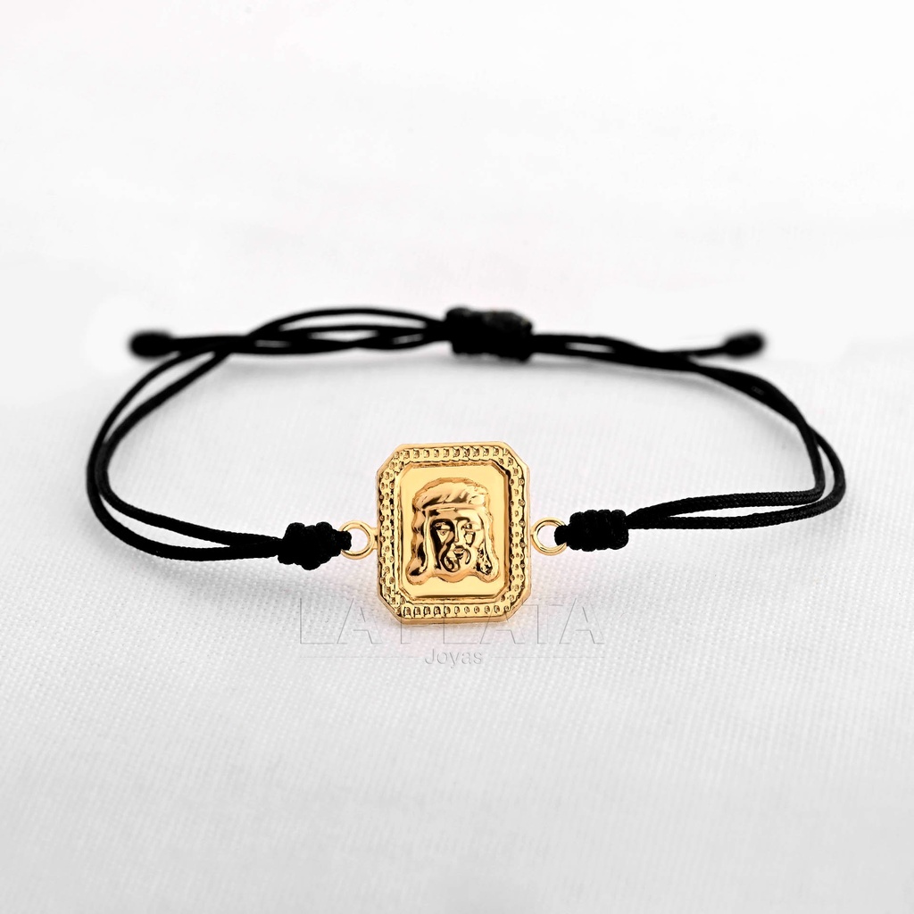 PULSERA ROSTRO DE JESUS PLANA
