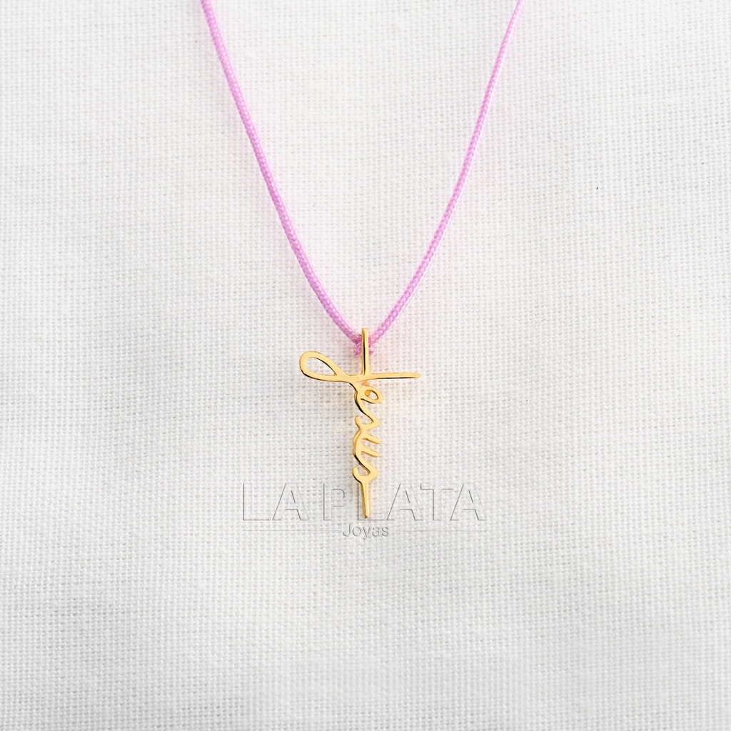 PULSERA/DIJE JESUS CURSIVA