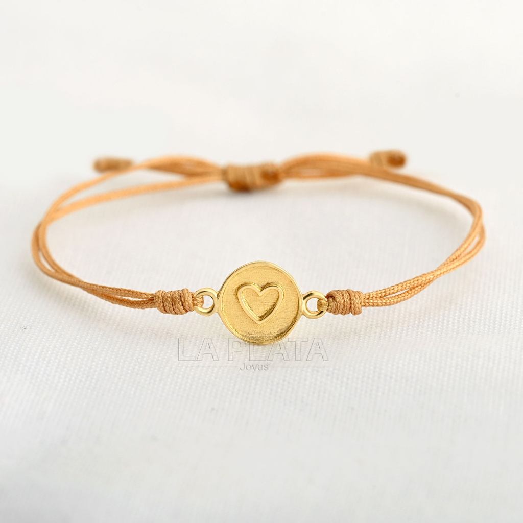 PULSERA CORAZÓN REDONDO