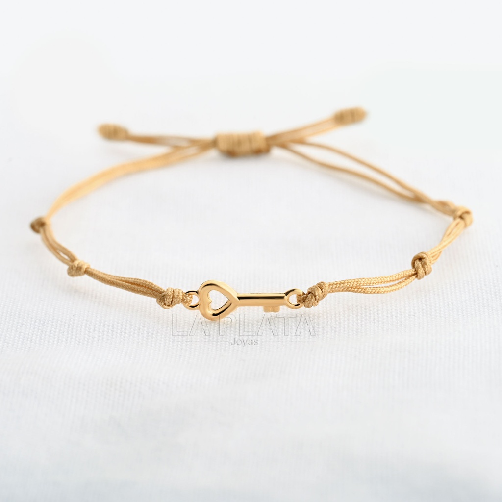PULSERA LLAVE CORAZÓN
