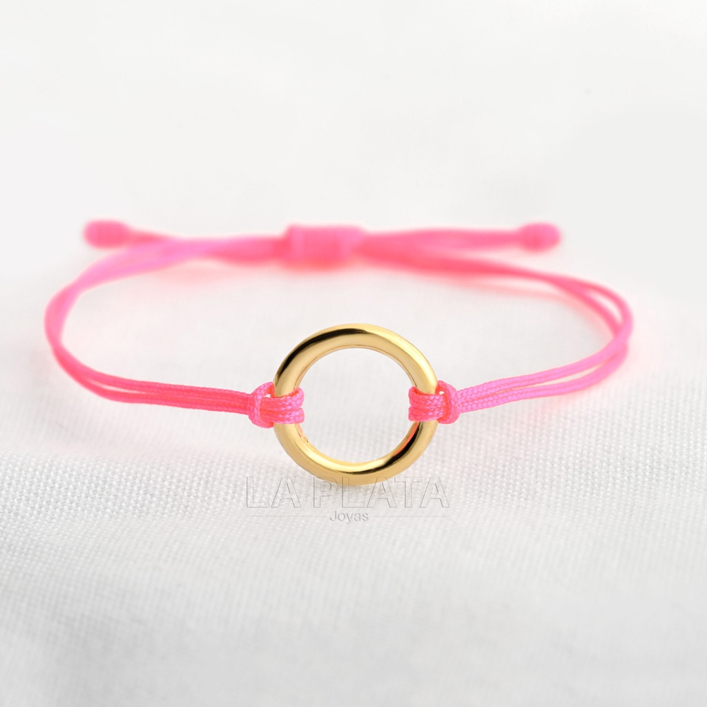 PULSERA CIRCULO HUECO