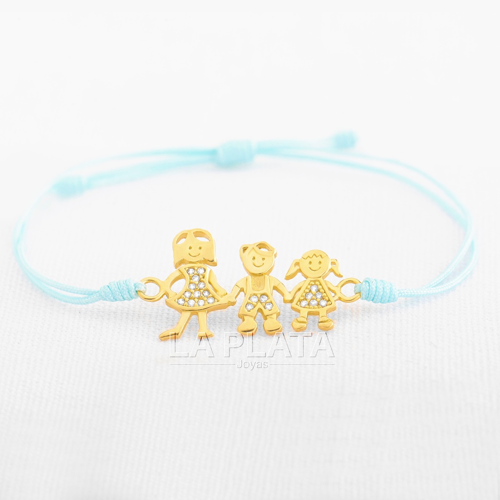 PULSERA MAMA NIÑA Y NIÑO