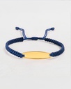 PULSERA PLACA OVALADA