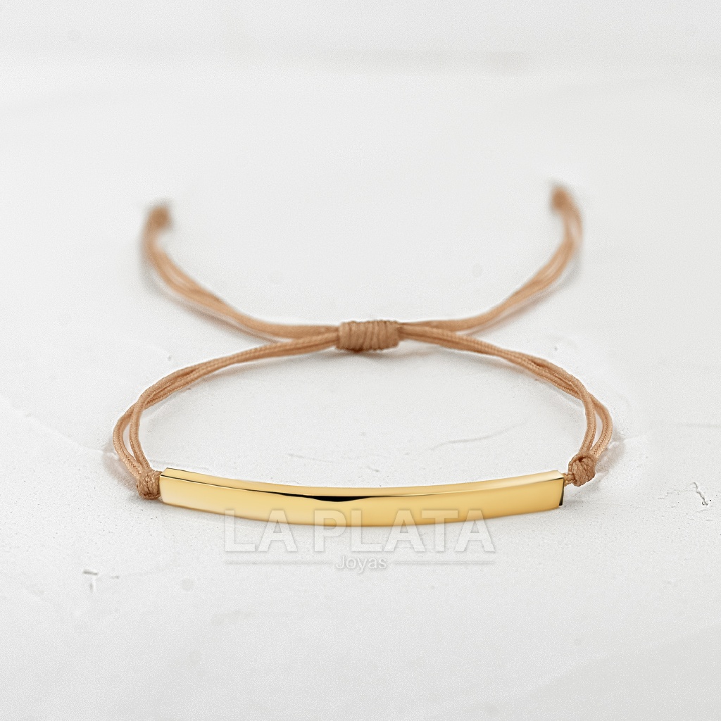 PULSERA BARRA PLANA GRUESA