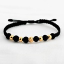 PULSERA ESFERA LISAS Y DIAMANTADAS