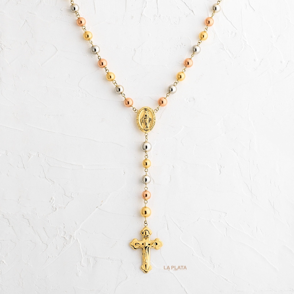 ROSARIO BALINES #6 Y #7 TRES OROS