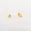 TOPOS NUDO RANURADO ORO AMARILLO