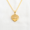 DIJE CORAZON BRILLANTE