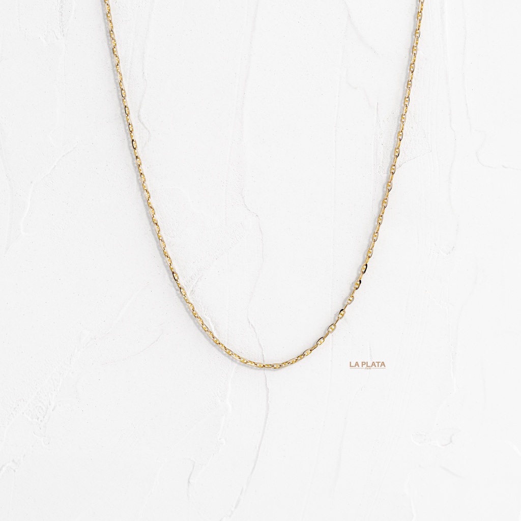 CADENA ESCALERA MINI DOS OROS AMBLAN 40CM