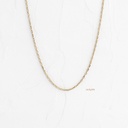 CADENA ESCALERA MINI DOS OROS AMBLAN 40CM