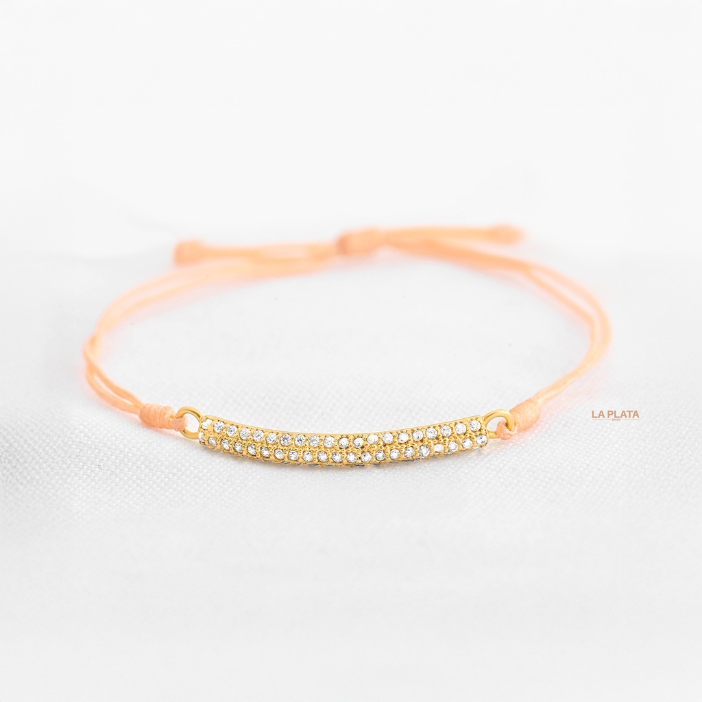 PULSERA DE BARRA CIRCONADA