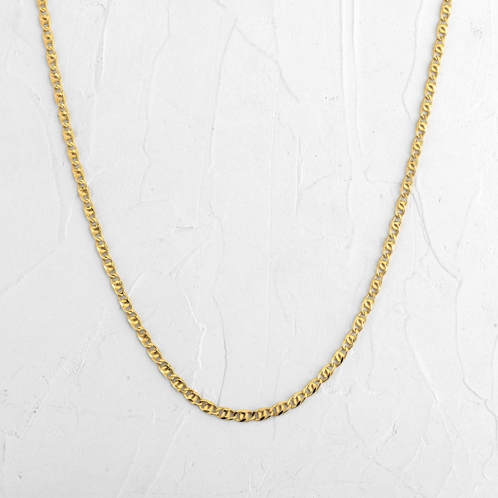 CADENA ITALIANA TEJIDO OJO DE PERDIZ 60CM