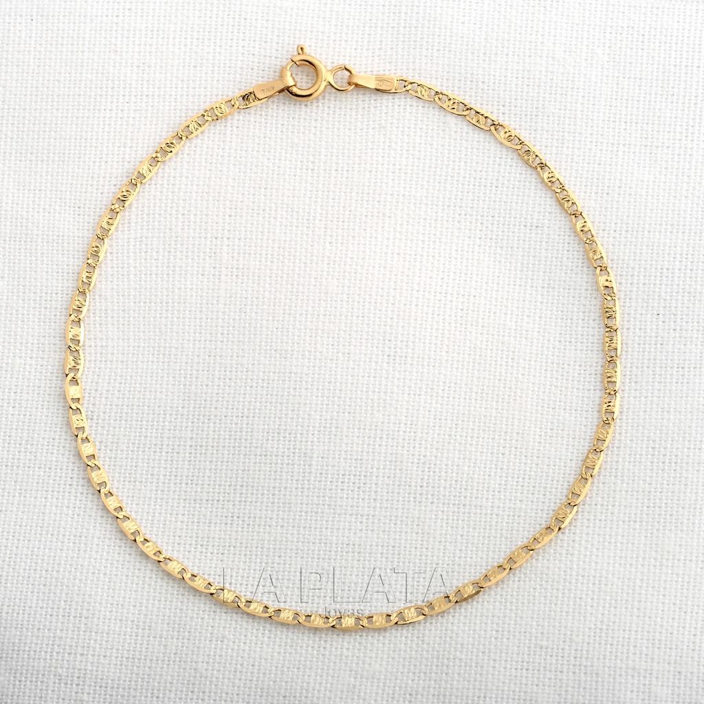 PULSERA PLANA CON ESTRELLAS
