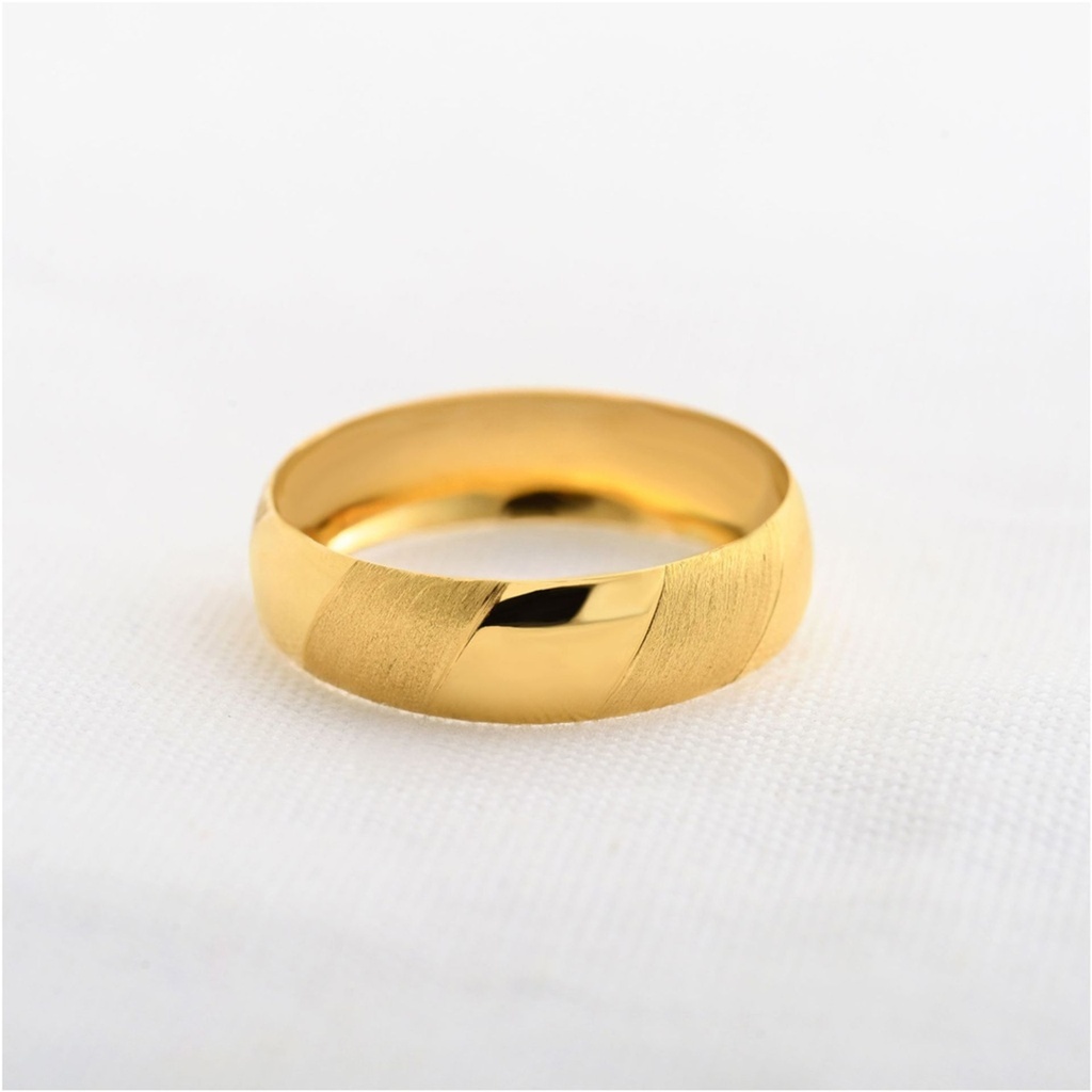 ARGOLLA DE MATRIMONIO CON MEDIO GRABADO