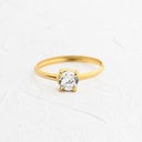 ANILLO SOLITARIO PLANO SIX 