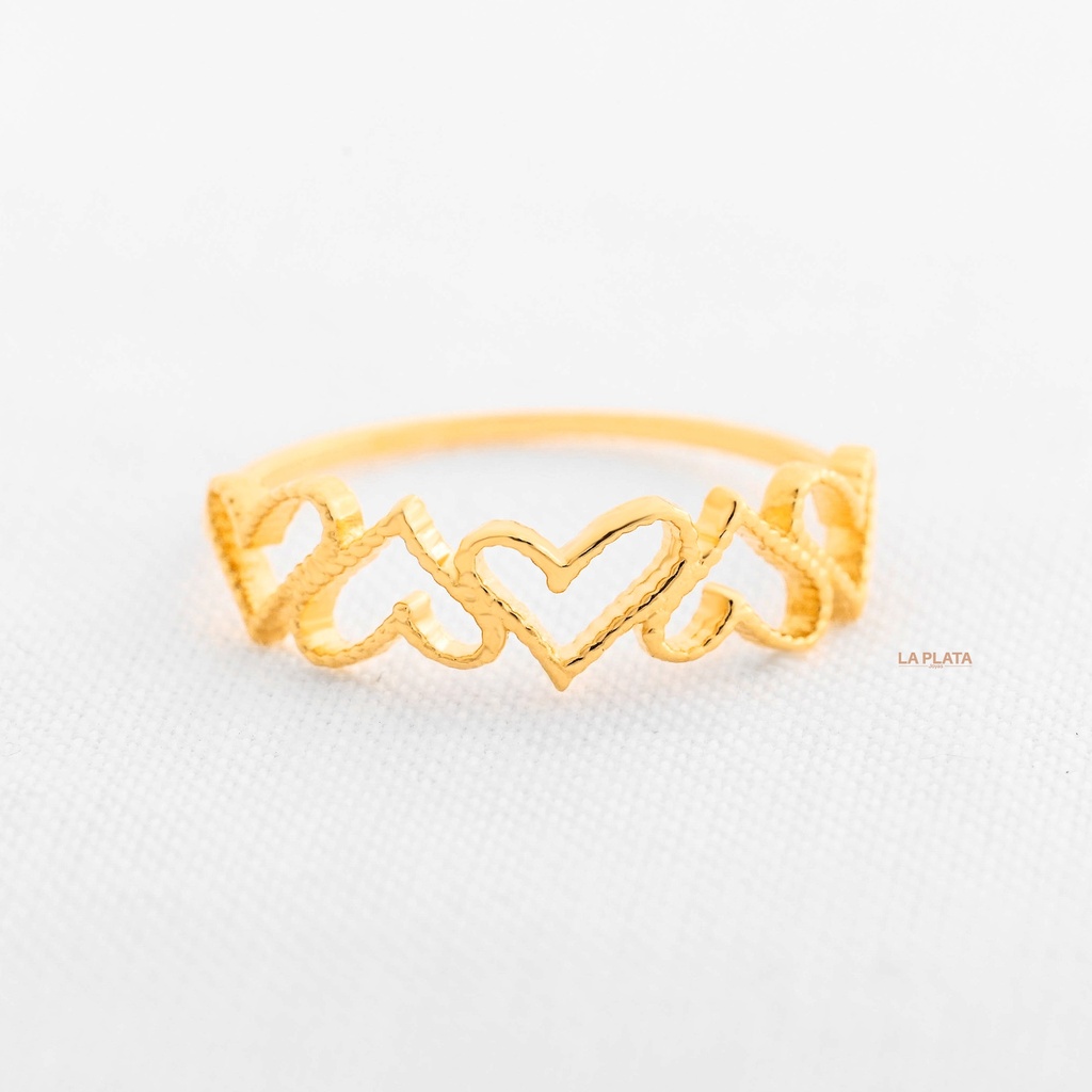 ANILLO CORAZÓN ENLAZADO