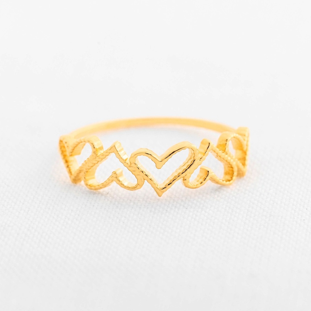 ANILLO CORAZÓN ENLAZADO