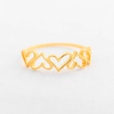 ANILLO CORAZÓN ENLAZADO