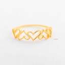 ANILLO CORAZÓN ENLAZADO
