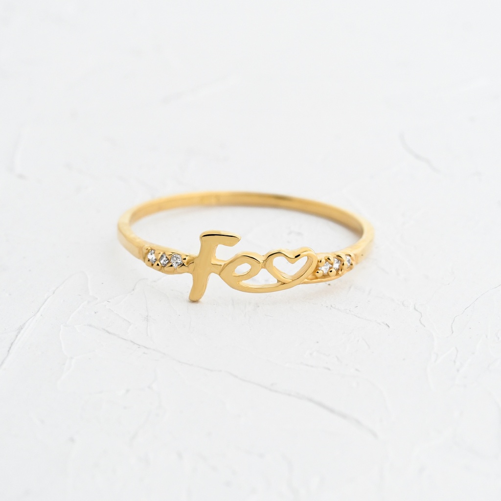 ANILLO FE SIN TILDE Y CON CIRCÓN