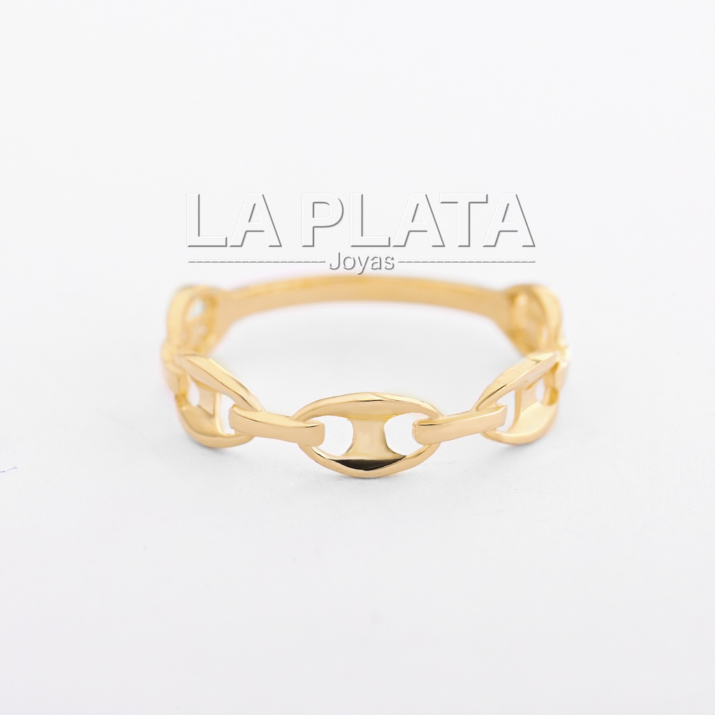 ANILLO ESLABON PLANO