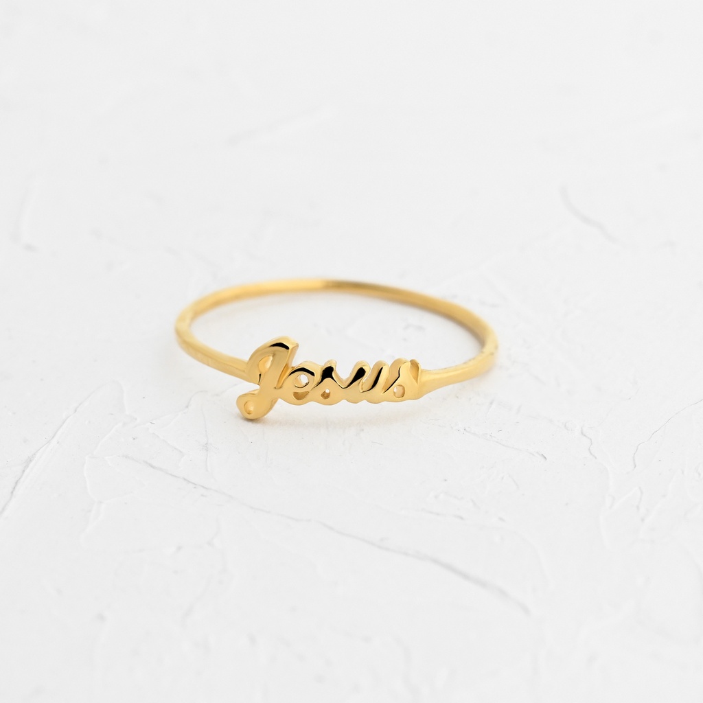 ANILLO JESÚS LISOS