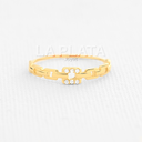 ANILLO ETERNO CON CUADRADOS