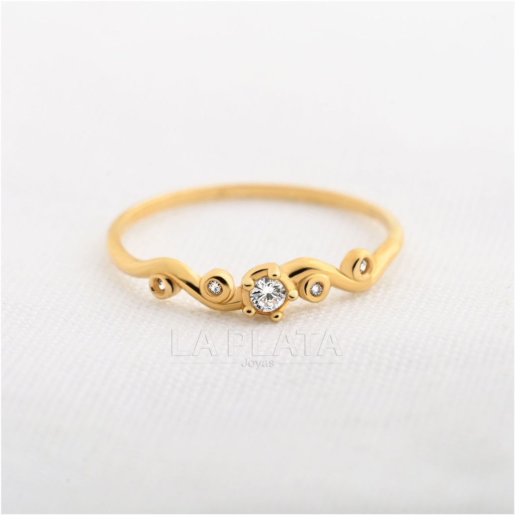 ANILLO CIRCON VELO DE NUBES