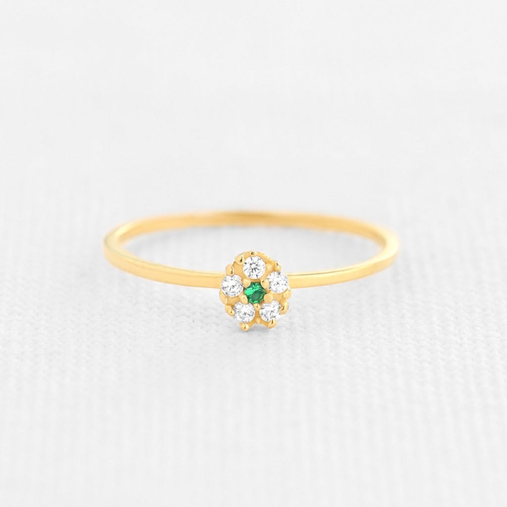 ANILLO FLOR CIRCÓN