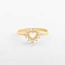 ANILLO CORAZÓN CIRCONADO 