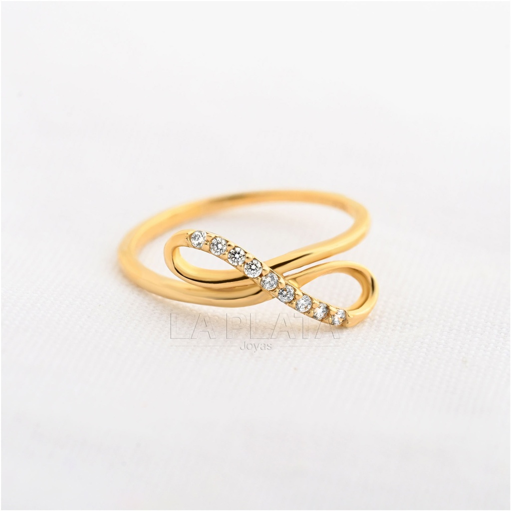 ANILLO CIRCÓN BRILLO INFINITO