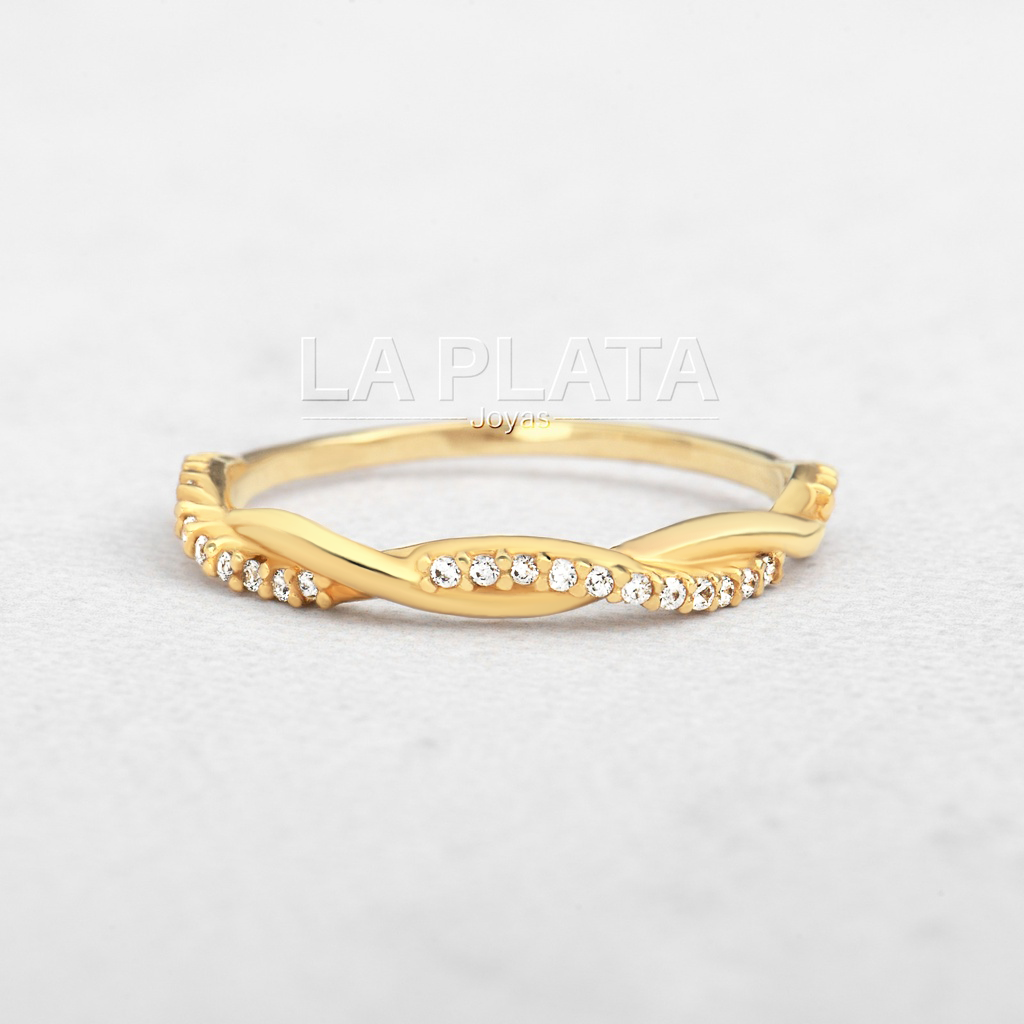 ANILLO TRENZADO ESTELAR