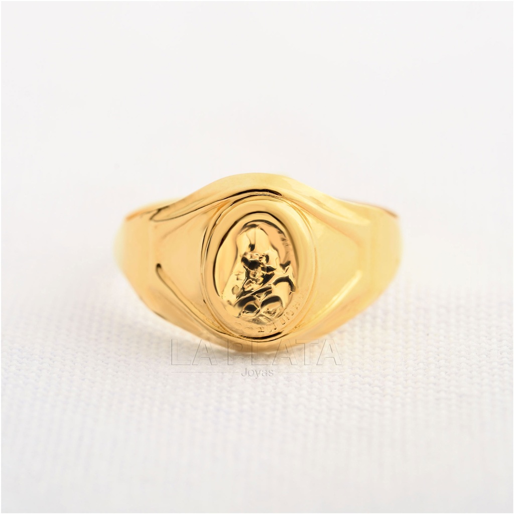 ANILLO HOMBRE DE VIRGEN DEL CARMEN