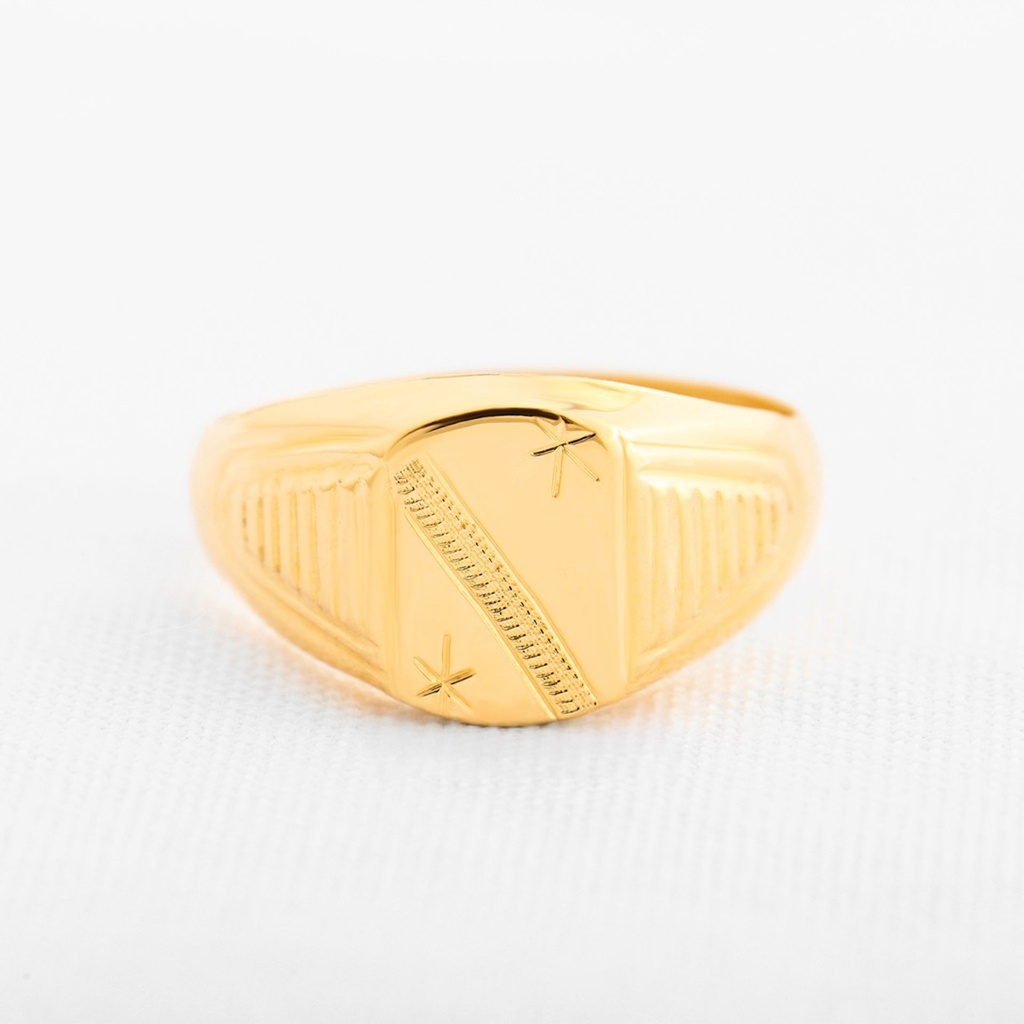 ANILLO HOMBRE DOS ESTRELLAS