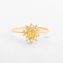 ANILLO 15 SOL CIRCONADO 