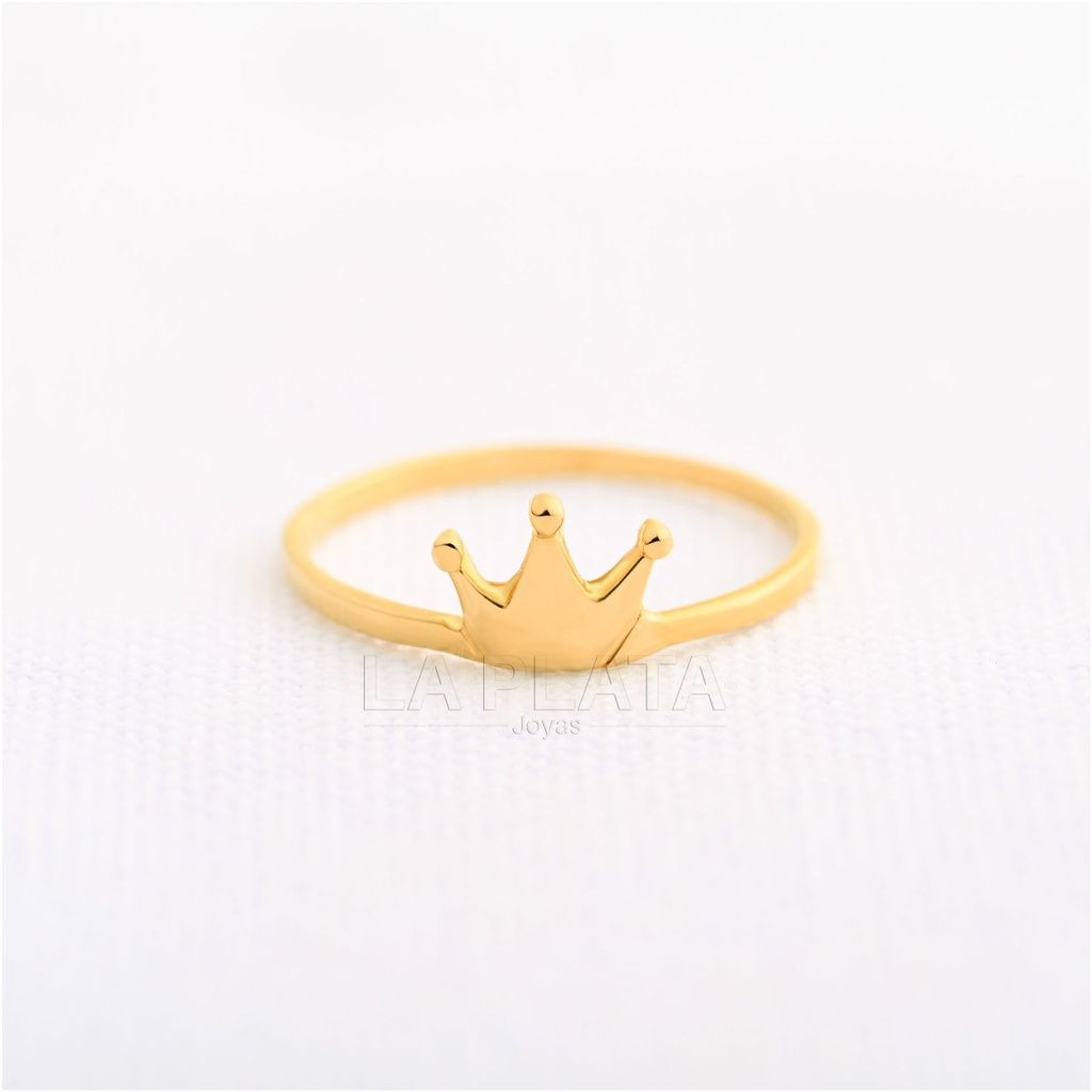 ANILLO 15 CORONA DORADA