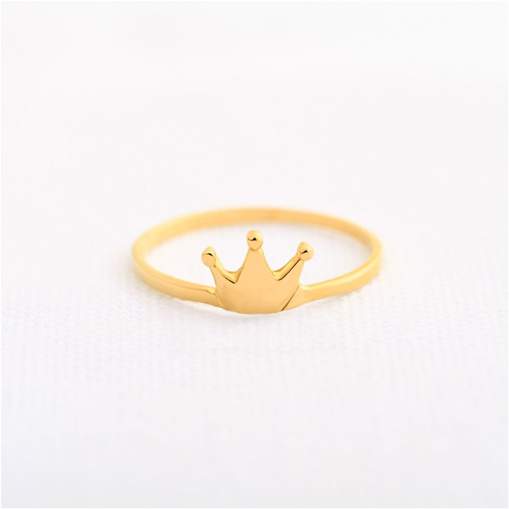 ANILLO 15 CORONA DORADA