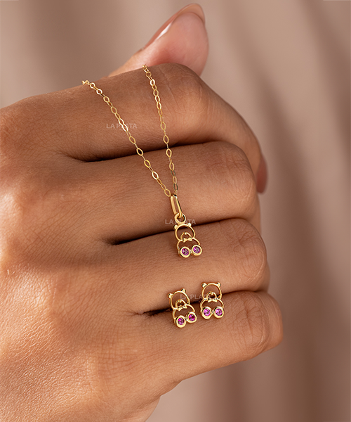 SET OSOS ROSA