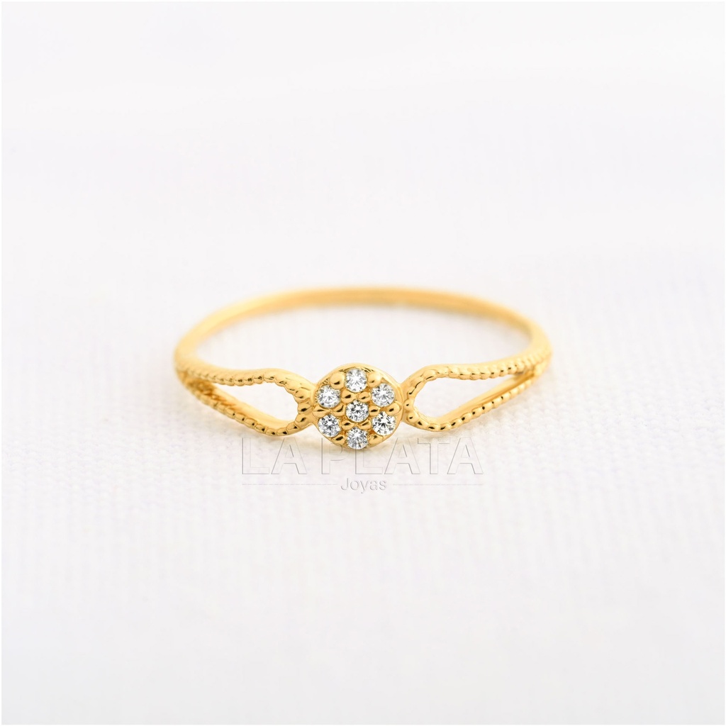 ANILLO CIRCON LIRIO