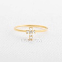ANILLO CRUZ CIRCONADA PEQUEÑA