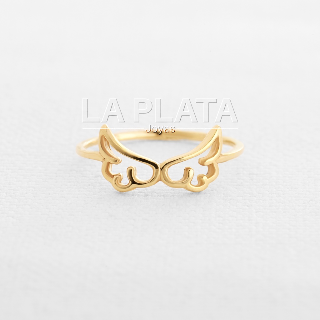 ANILLO ALAS LISAS PLANA