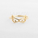 ANILLO ALAS LISAS PLANA