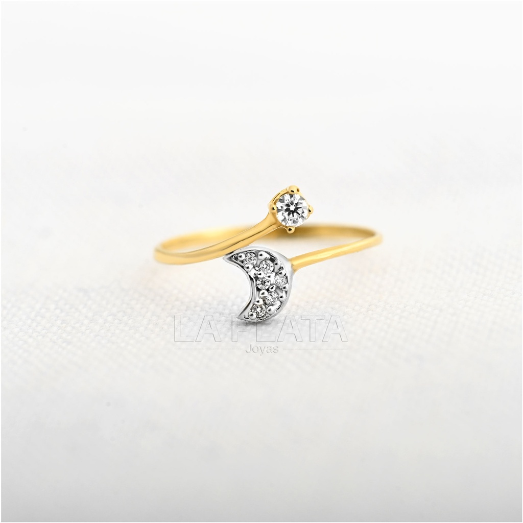 ANILLO CIRCON LUNA